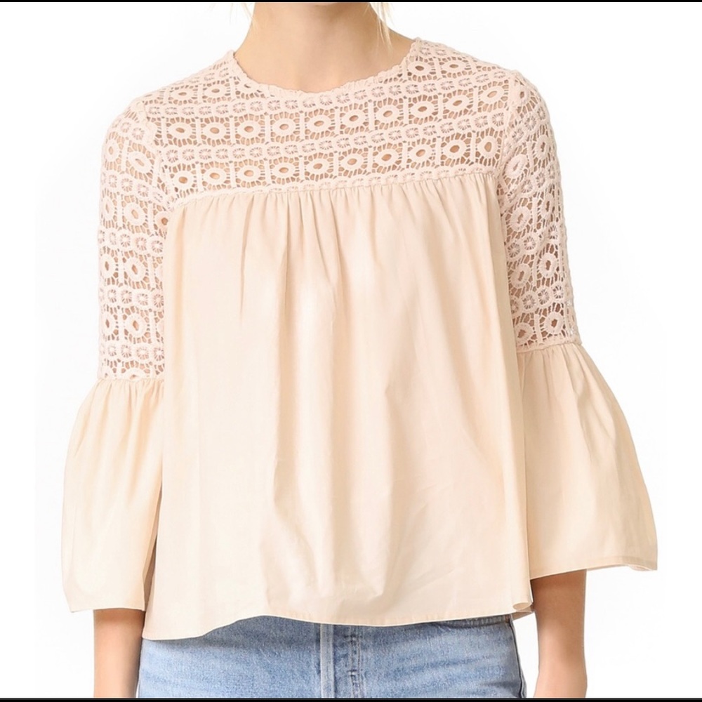 NWT Endless Rose Top, Light Pink, Size M